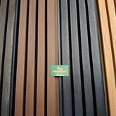 3 m 219 × 26 mm Solid WPC Composite Wall‑Cladding Board – Slatted Profile